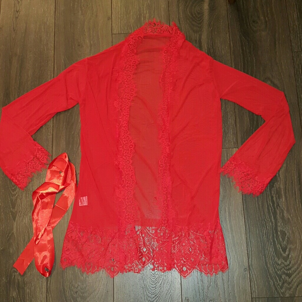Sexy Red Robe